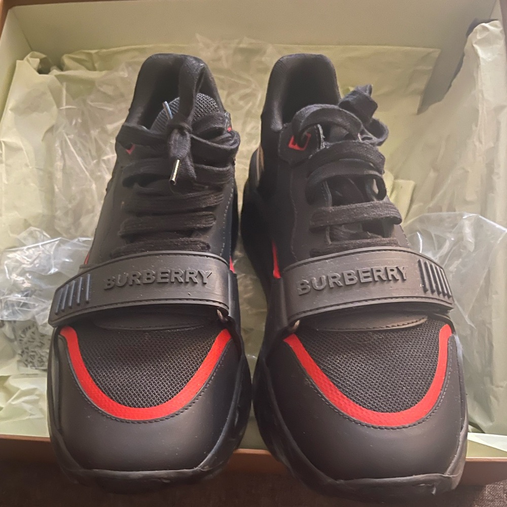 Men Burberry vintage check Ramsey sneakers